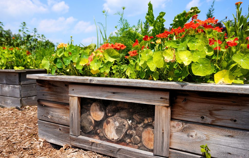 Permaculture Garden Hugelkulture